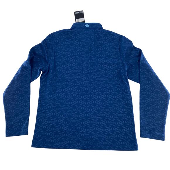 J.Lindeberg Estate Blue Drumstick Mid Layer Sweater XL - Picture 4 of 14